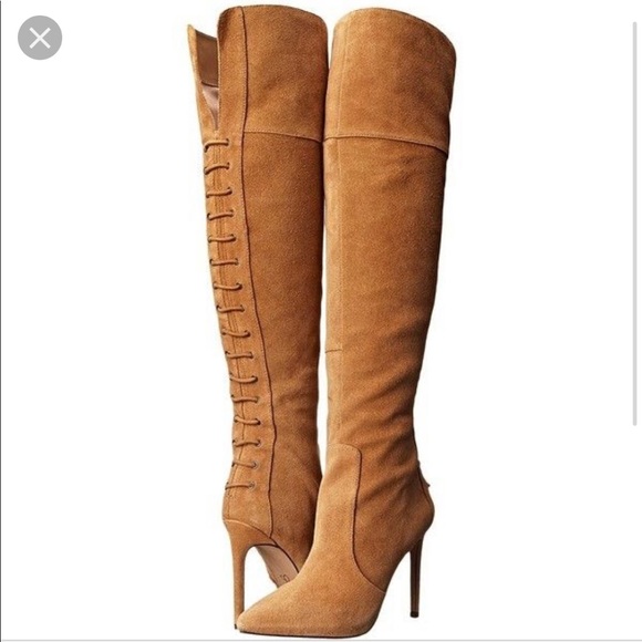 Jessica Simpson Shoes - Jessica Simpson suede leather over the knee boots